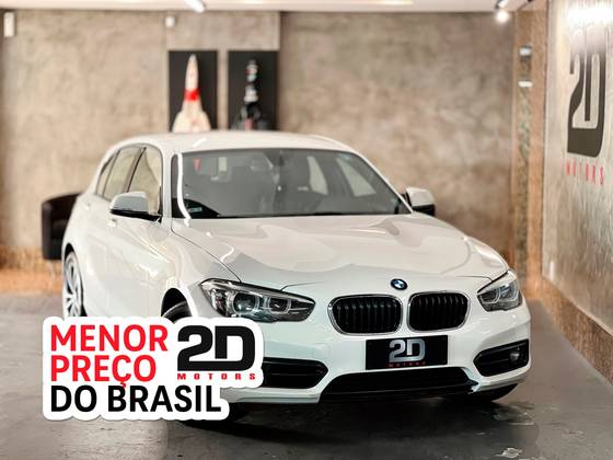 BMW 120i 2.0 16V GASOLINA SPORT 4P AUTOMÁTICO BMW 120i 2.0 16V GASOLINA SPORT 4P AUTOMÁTICO